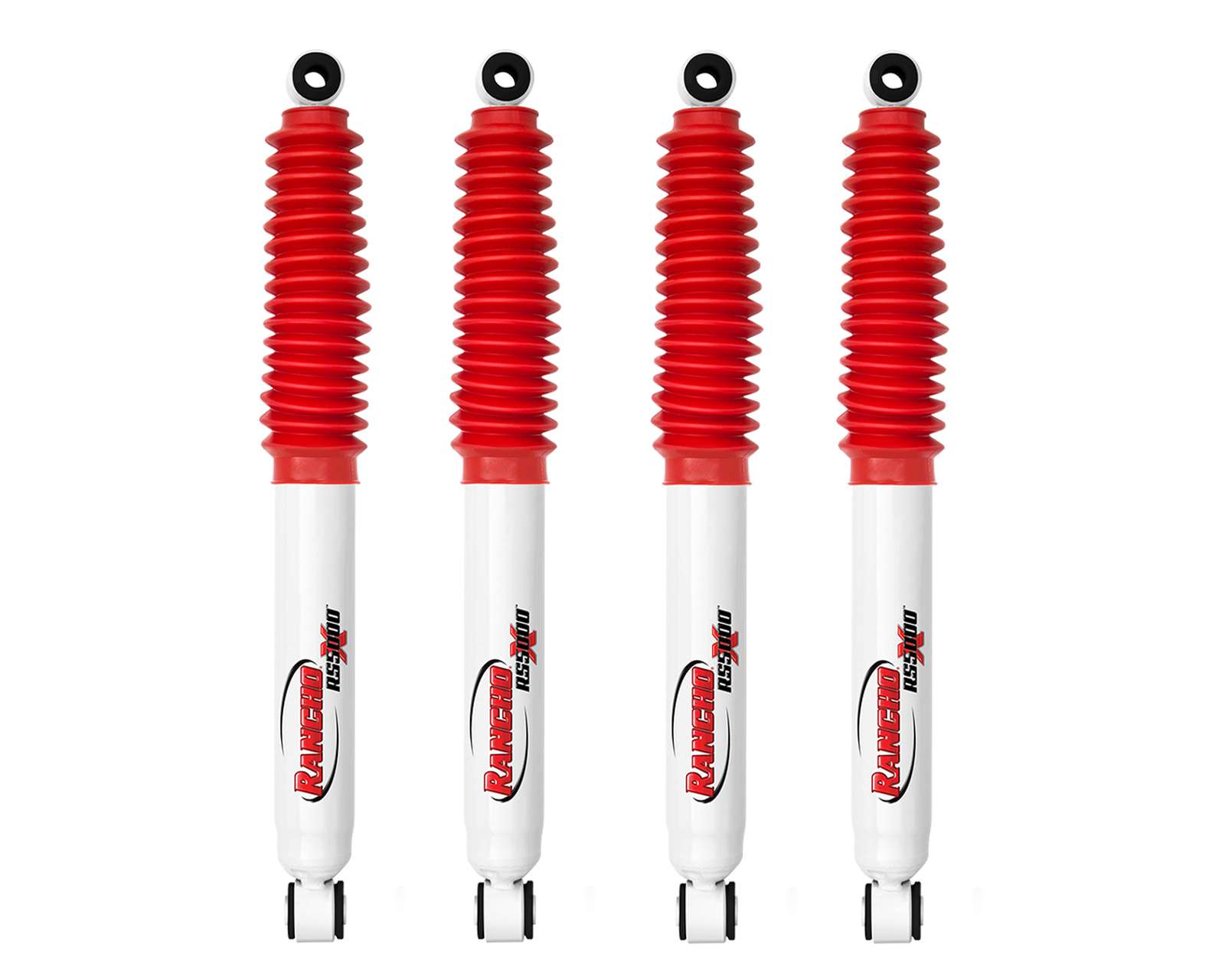 Rancho RS5000X Gas Shocks Set for 19751984 Toyota Land Cruiser 4WD